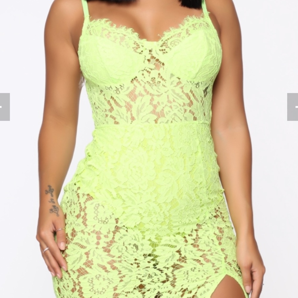 Dropping Hints Lace Dress